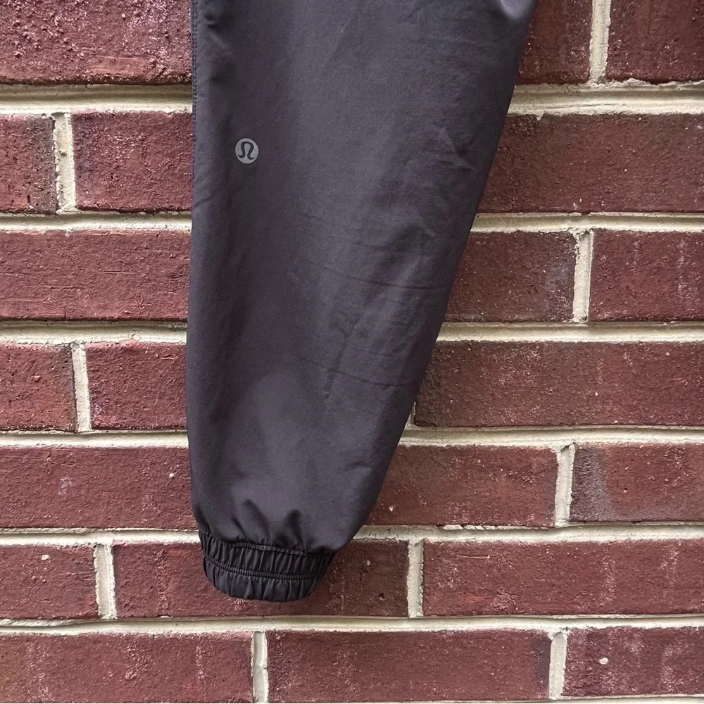 Lululemon &go Keepsake Jogger Pant Black Elastic Pleated Front Size 10